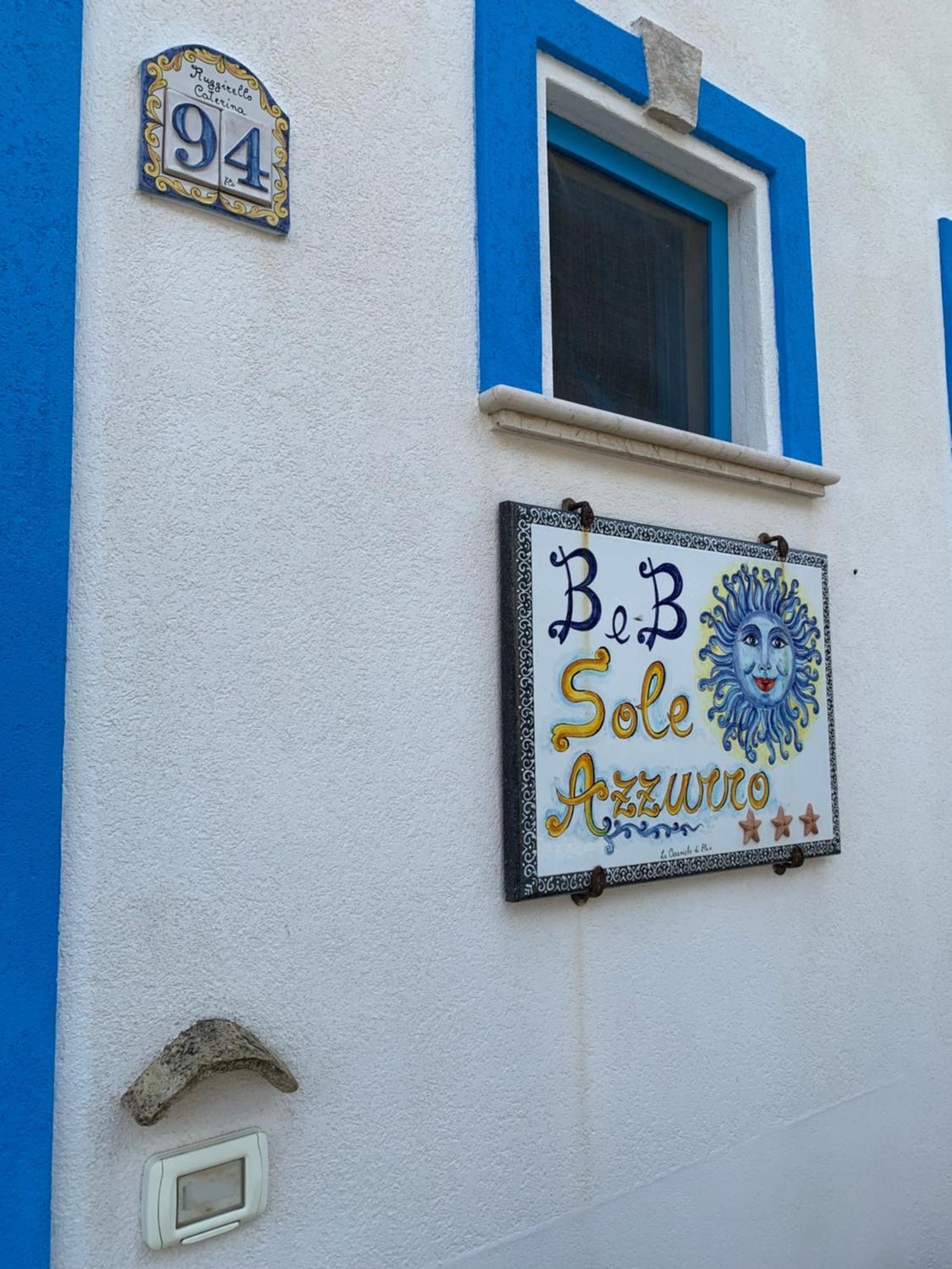 Bed & Breakfast Sole Azzurro Custonaci Exterior foto